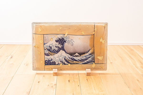 サイドテーブルの浮世絵イメージ画像